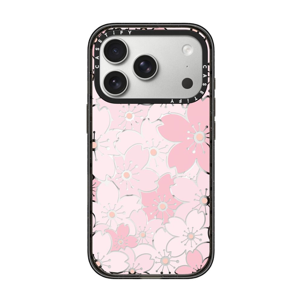 Pink Sakura Bloom iPhone Case