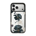 White and Black Floral iPhone Case