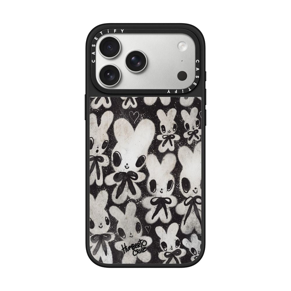 Bow Tie Bunnies iPhone Case