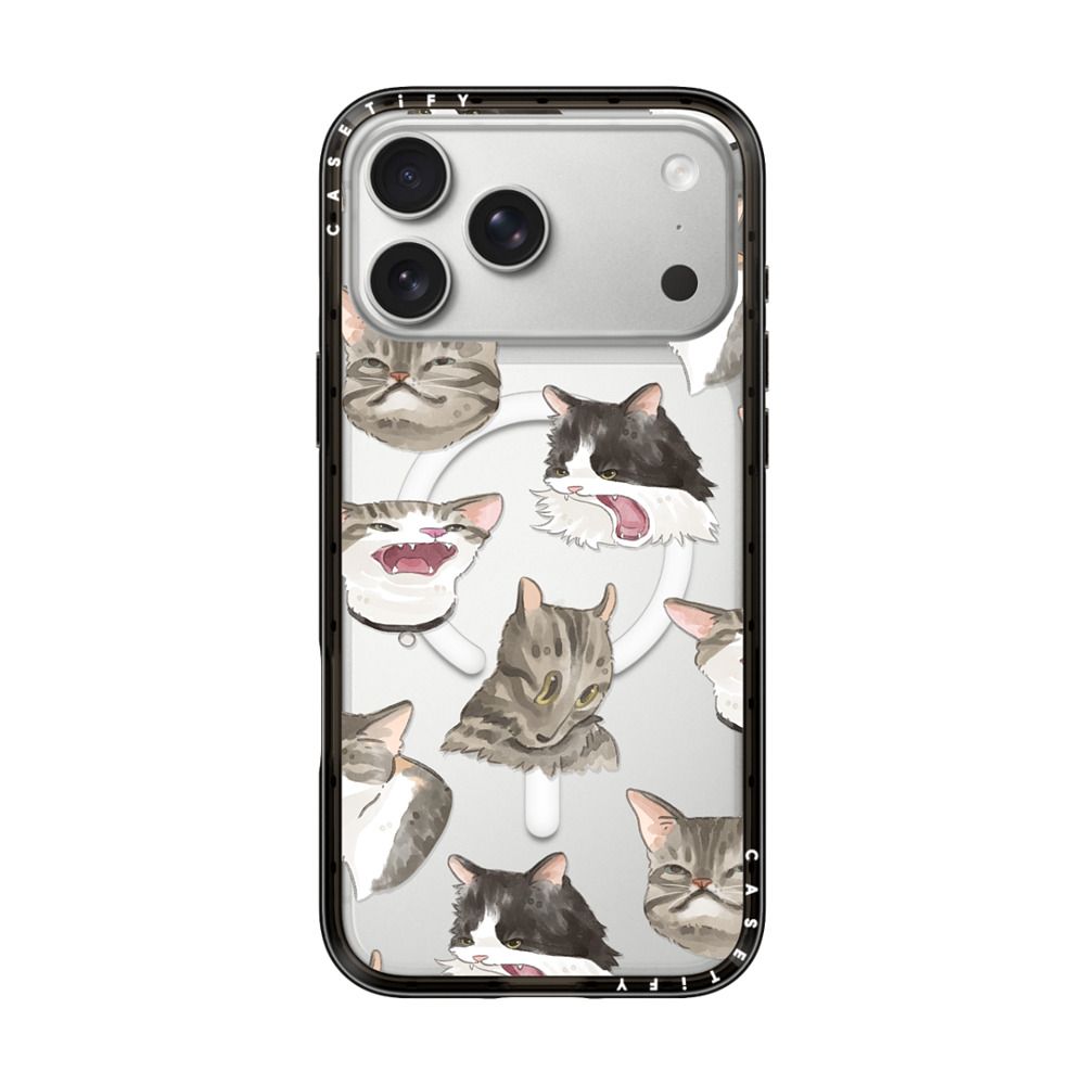 ugly cats iPhone Case