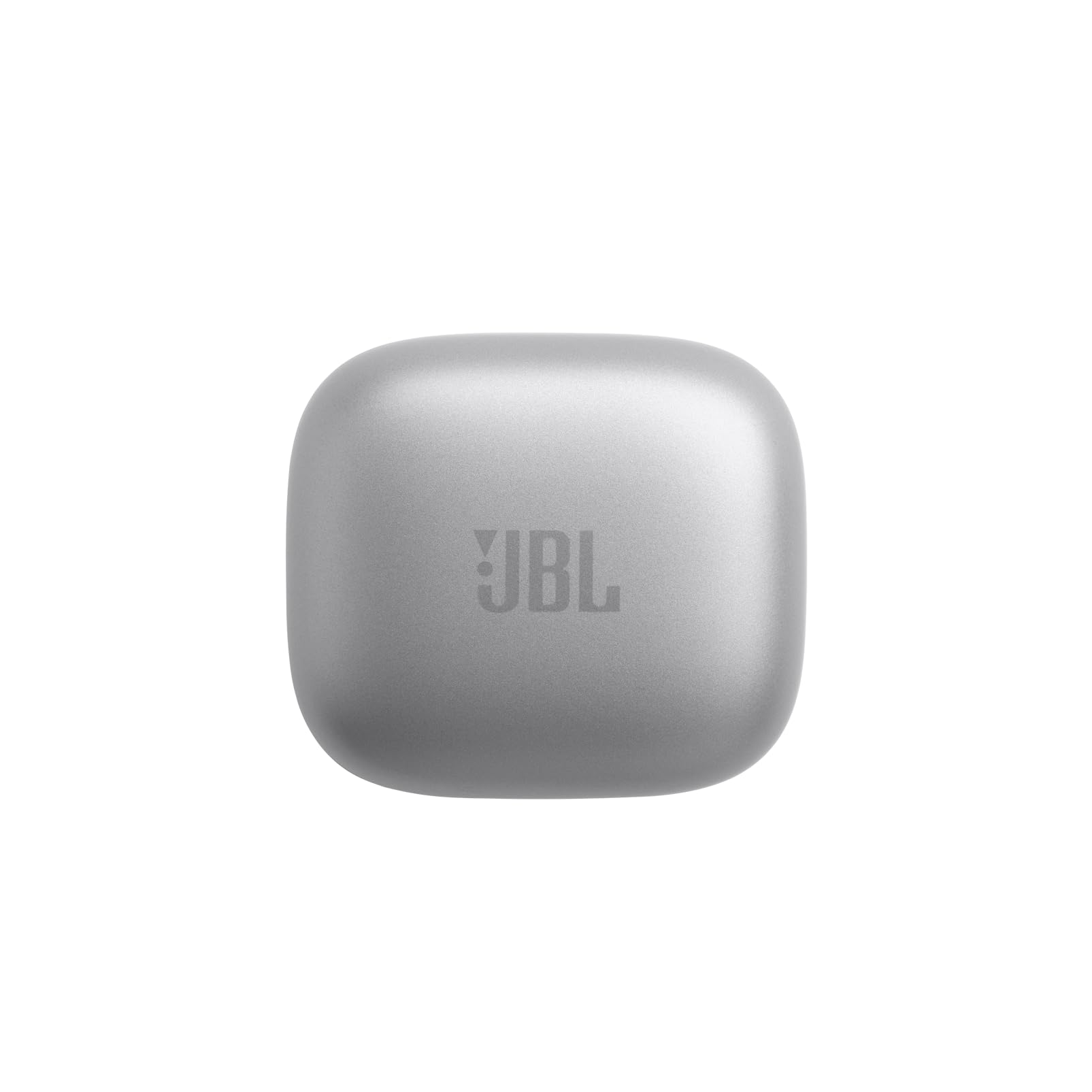 JBL Live Free 2: 35 Hours of Playtime, True Adaptive Noise Cancelling, Smart Ambient, and beamforming mics (Silver), Small
