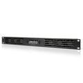 AC Infinity CLOUDPLATE T1-N, Rack Mount Fan Panel 1U, Intake Airflow, for cooling AV, Home Theater, Network 48cm Racks, 19-Inch
