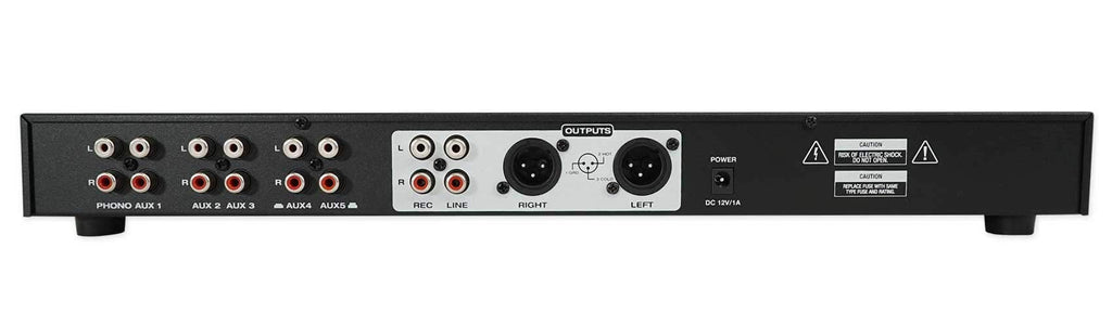 Rockville PPA20 Preamp Professional 1U Rack Mount Pre-Amplifier w/Crossover+EQ
