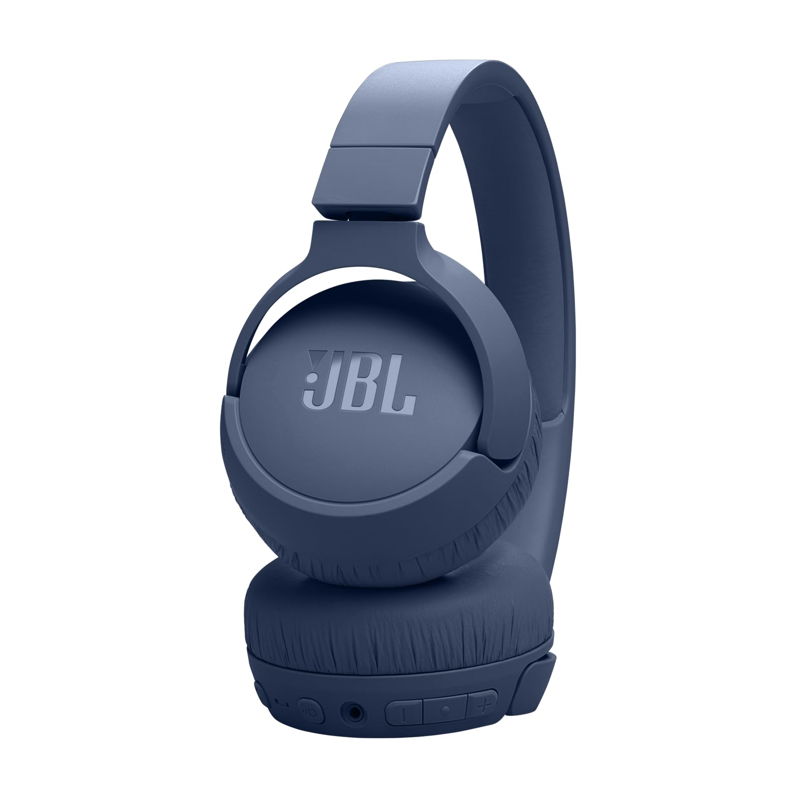 JBL Tune 670NC - Adaptive Noise Cancelling with Smart Ambient Wireless On-Ear Headphones, Up to 70H Battery Life with Speed Charge, Lightweight, Comfortable and Foldable Design (Blue)