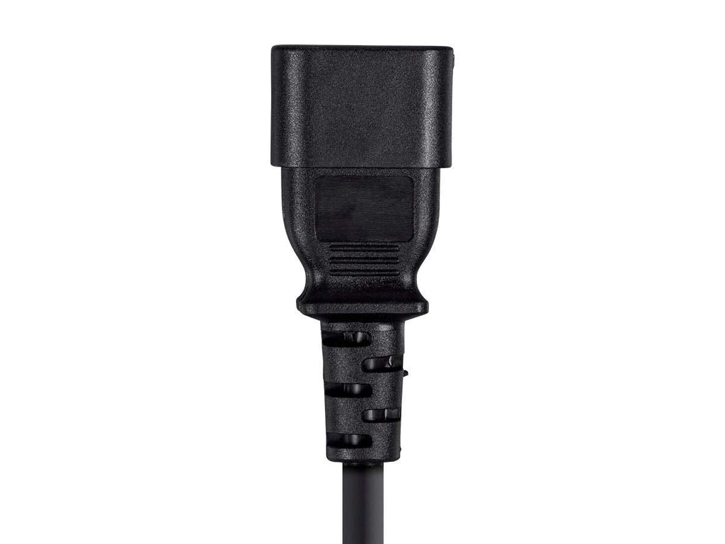 Monoprice 10ft 14AWG Power Extension Cord W/ 3 Conductor PC/Mon, 15A (IEC-320-C14 to IEC-320-C13)