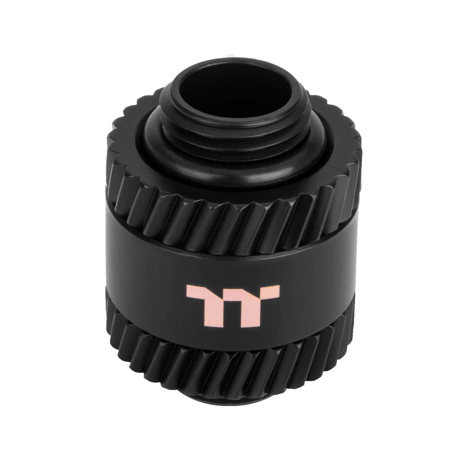 Thermaltake Pacific SF Male to Male 20mm Extender Silver Black/DIY LCS/Fittings CL-W390-CU00SL-A