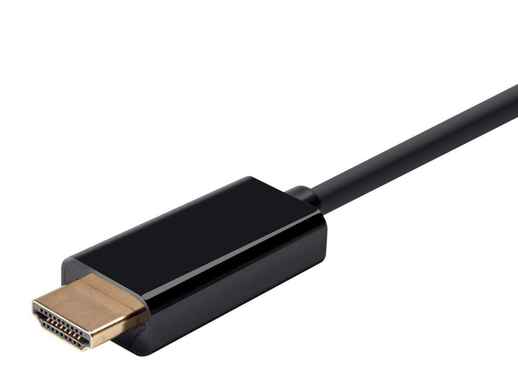 Monoprice 113369 Select Series Mini DisplayPort 1.2 to HDTV Cable, 6', Black