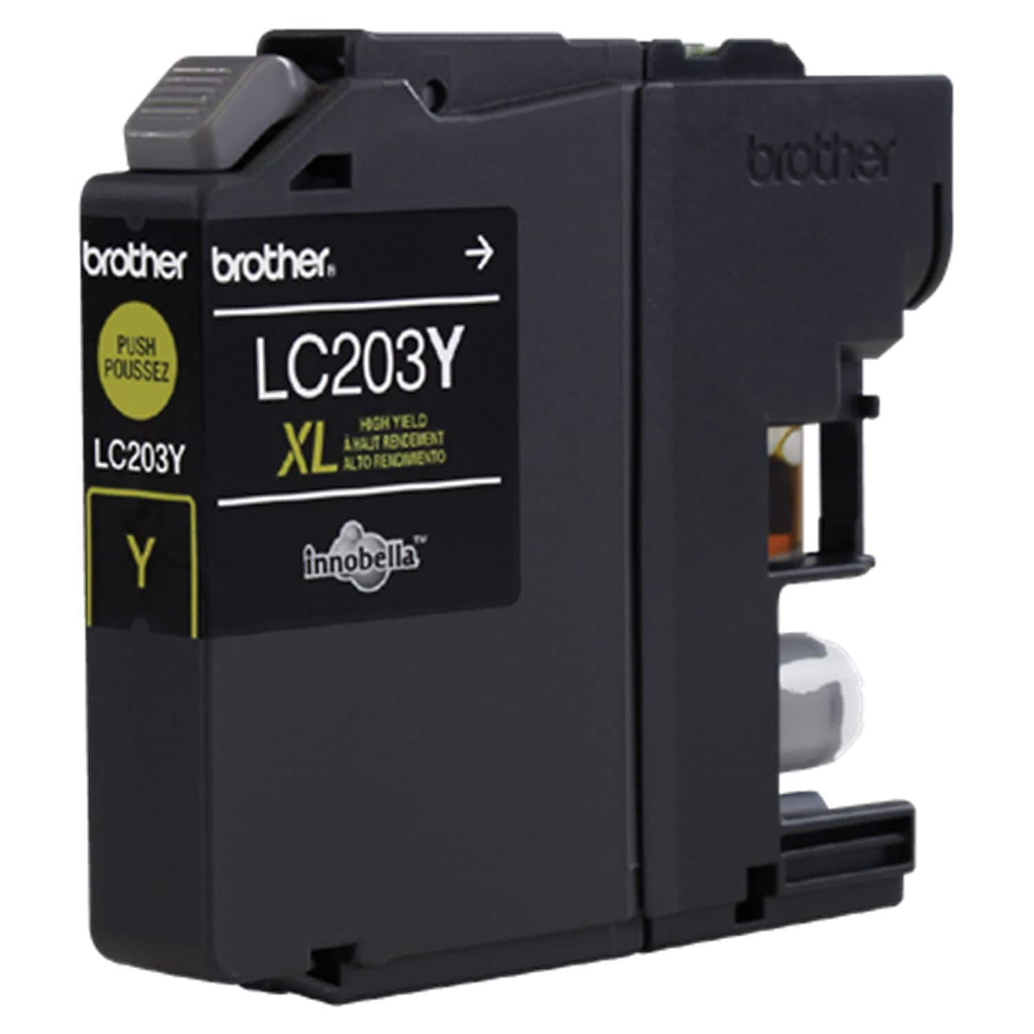 Brother Printer LC203Y High Yield Ink Cartridge, Yellow, 550 Pages, 1 Count (Pack of 1)