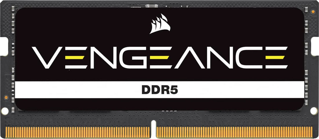 CORSAIR VENGEANCE SODIMM DDR5 RAM 32GB (1x32GB) Up to 5600MHz CL48 Intel XMP iCUE Compatible Computer Memory – Black (CMSX32GX5M1A5600C48)