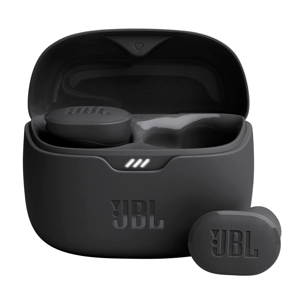 JBL Tune Buds, Wireless ANC Bluetooth Headphones, 10mm Drivers, 48 Hours Playback, IP54 Water and Dust Resistant - Black