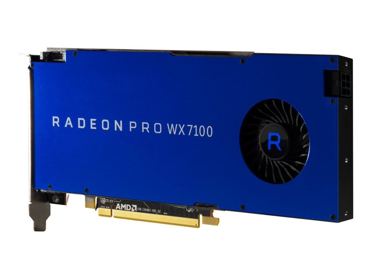 AMD - FIREPRO RADEON PRO WX 7100 8GB PCIE 3.0 16X 4X DP RETAIL IN