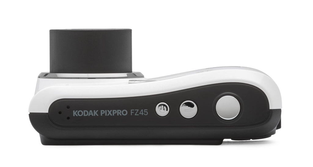 KODAK Pixpro FZ45 – 16.44 Megapixel Compact Digital Camera, 4x Optical Zoom, 2.7-inch LCD Screen, 720p HD Video Recording, AA Battery Included – White