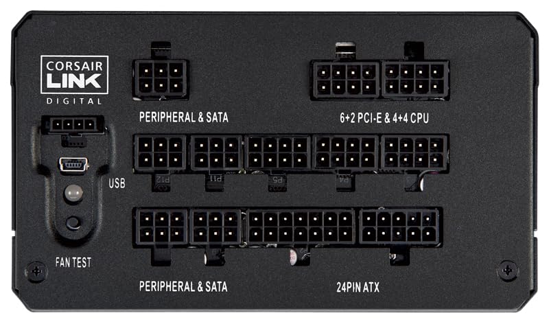 Corsair HX750i COR 750W Power Supply Unit, Black