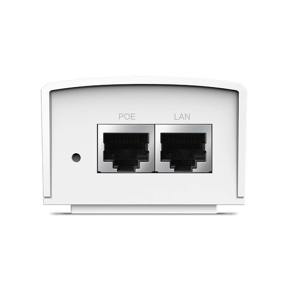 TP-LINK TL-POE4824G PoE Adapter and Injector Gigabit Ethernet 48 V - PoE Adapter/Injector (Gigabit Ethernet, 10,100,1000 Mbit/s, White, Power, FCC, CE, RoHS, 48 V)