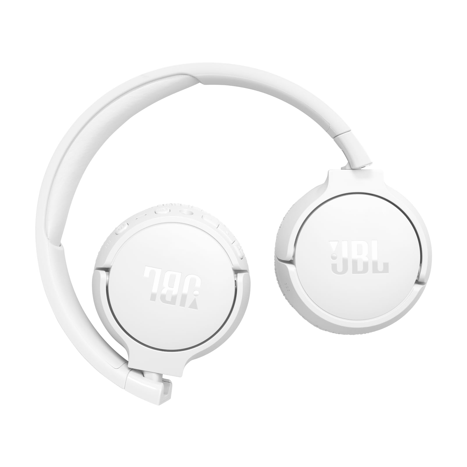 JBL Tune 670NC - Adaptive Noise Cancelling with Smart Ambient Wireless On-Ear Headphones, Up to 70H Battery Life with Speed Charge, Lightweight, Comfortable and Foldable Design (White)