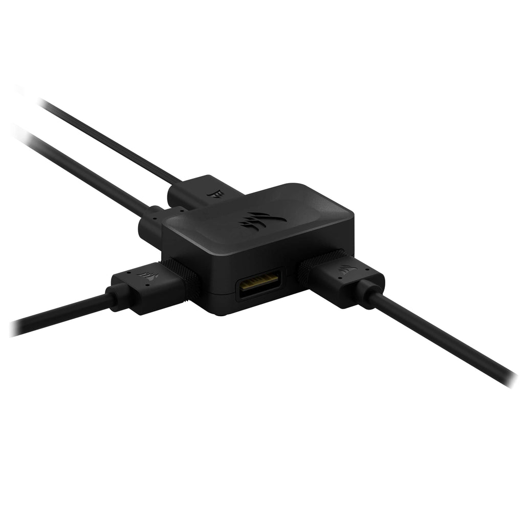 CORSAIR iCUE LINK GPU RGB Adapter – iCUE LINK Ecosystem Integration for Hydro X Series XG7, XG5 GPU Water Blocks (2020-2023) - Black