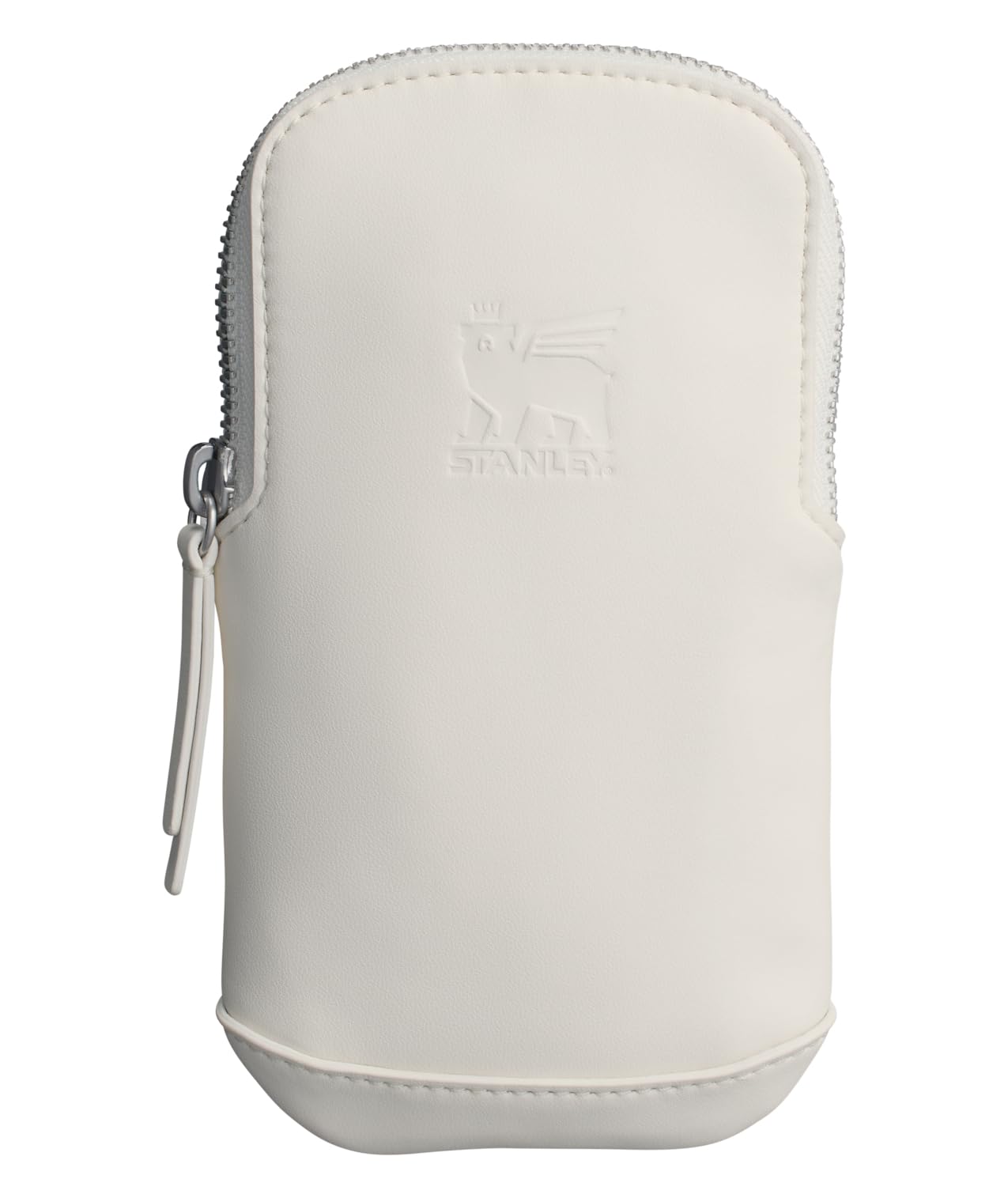 Stanley Cross Bottle Essentials Case Midi | Cell Phone, Wallet, Water Bottle Keys | Leatherette Accessory Pouch | Cream
