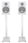 Rockville Pair RS37W V2 37" Steel Bookshelf Speaker/Studio Monitor Stands, 60 lbs Capacity, Cable Management, Anti-Vibration Pads, Adjustable Feet, for Home Audio and Studio Monitoring