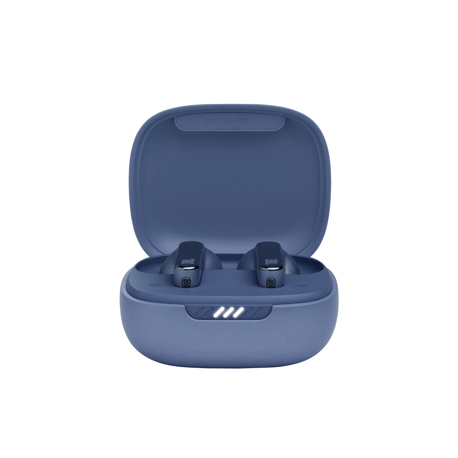JBL Live Pro 2: 40 Hours of Playtime, True Adaptive Noise Cancelling, Smart Ambient, and Beamforming mics (Blue), Small