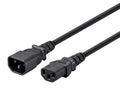 Monoprice 10ft 14AWG Power Extension Cord W/ 3 Conductor PC/Mon, 15A (IEC-320-C14 to IEC-320-C13)