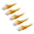 Cable Matters 5-Pack Snagless Cat6 Ethernet Cable (Cat6 Cable/Cat 6 Cable) in Yellow 7 Feet - Available 1FT - 150FT in Length