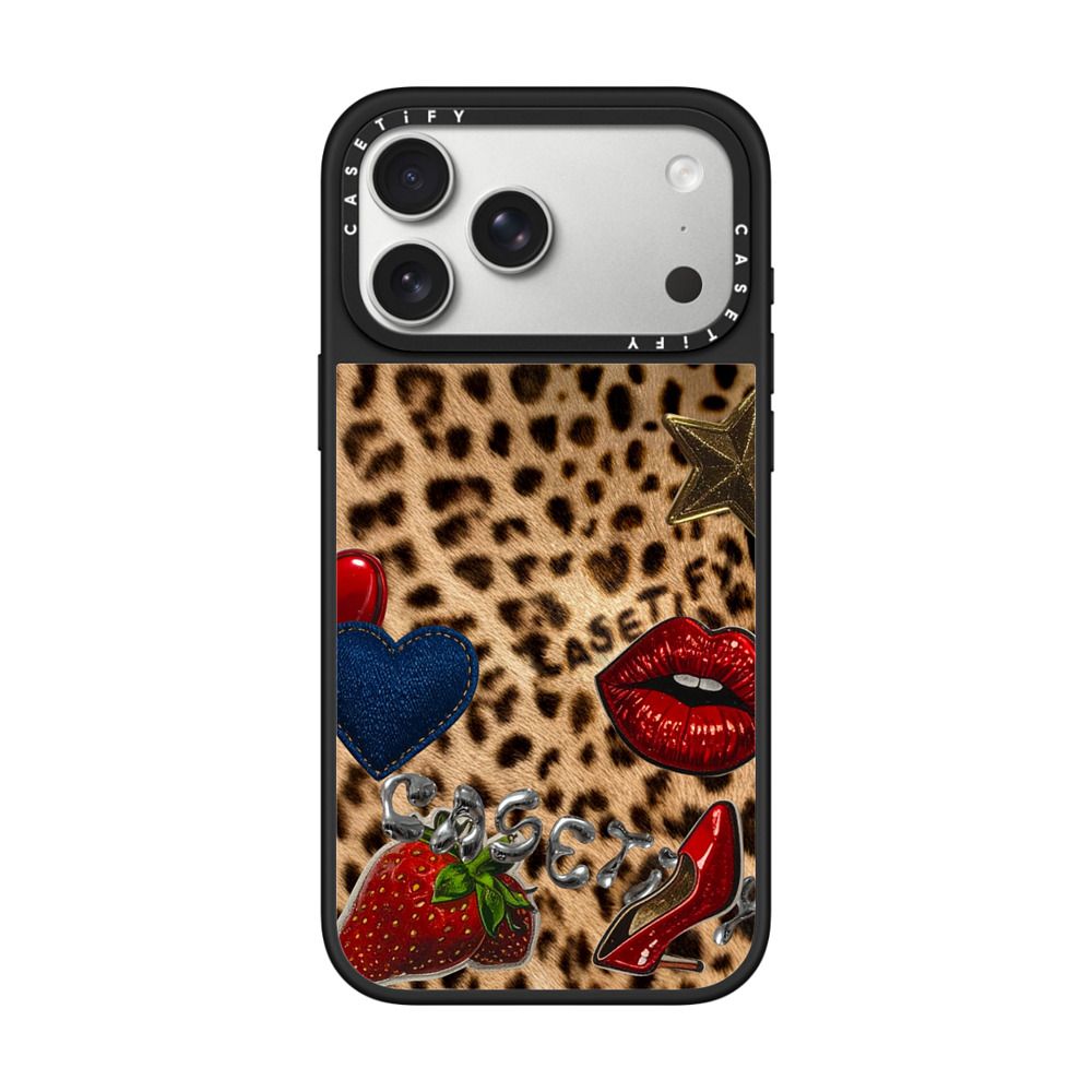 Patched Cheetah iPhone Case