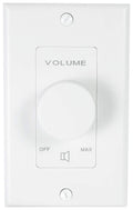 Rockville VOL850 50W x2 Wall Stereo Volume Controller 8 Ohm, 11-Step Rotary Knob, 20Hz-20kHz, 30dB Attenuation, for Home Theater and Commercial Audio Systems