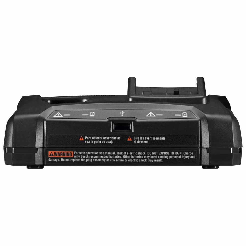 Bosch GAX1218V-30 18V/12V Dual-Bay Battery Charger