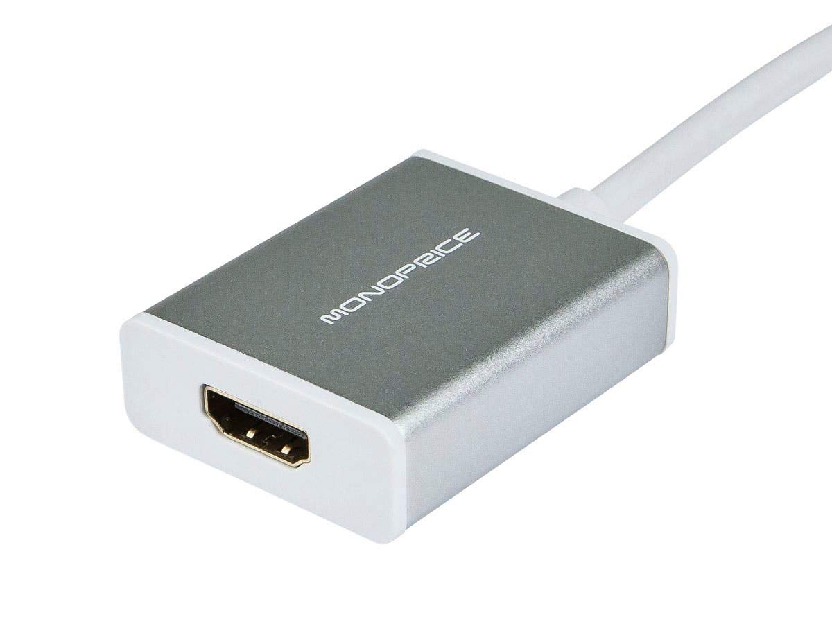 Monoprice Mini DisplayPort Thunderbolt to HDMI Active Adapter (109426)