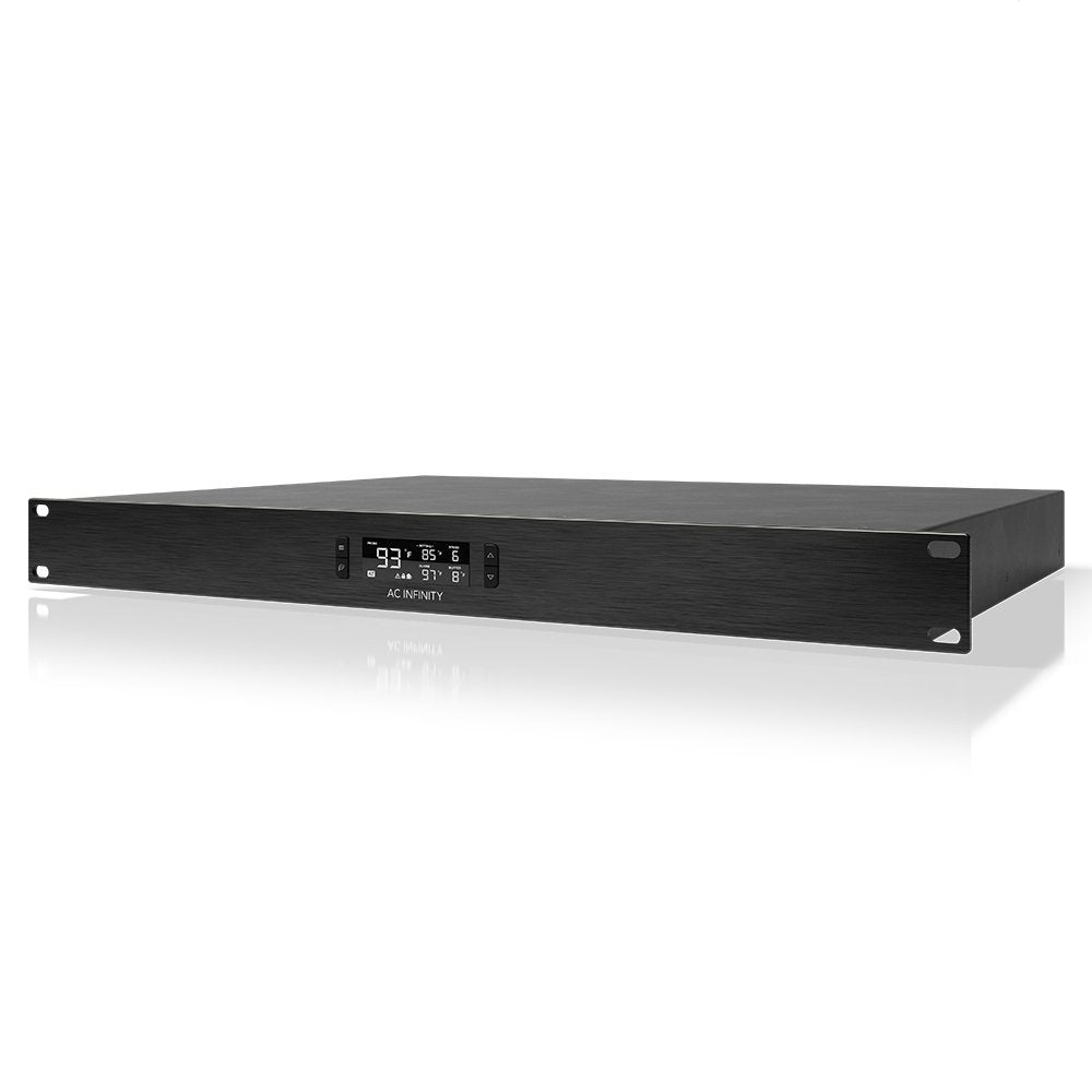 AC Infinity CLOUDPLATE T5, Rack Mount Fan 1U, Rear Exhaust Airflow, for Cooling AV, Home Theater, Network 19� Racks