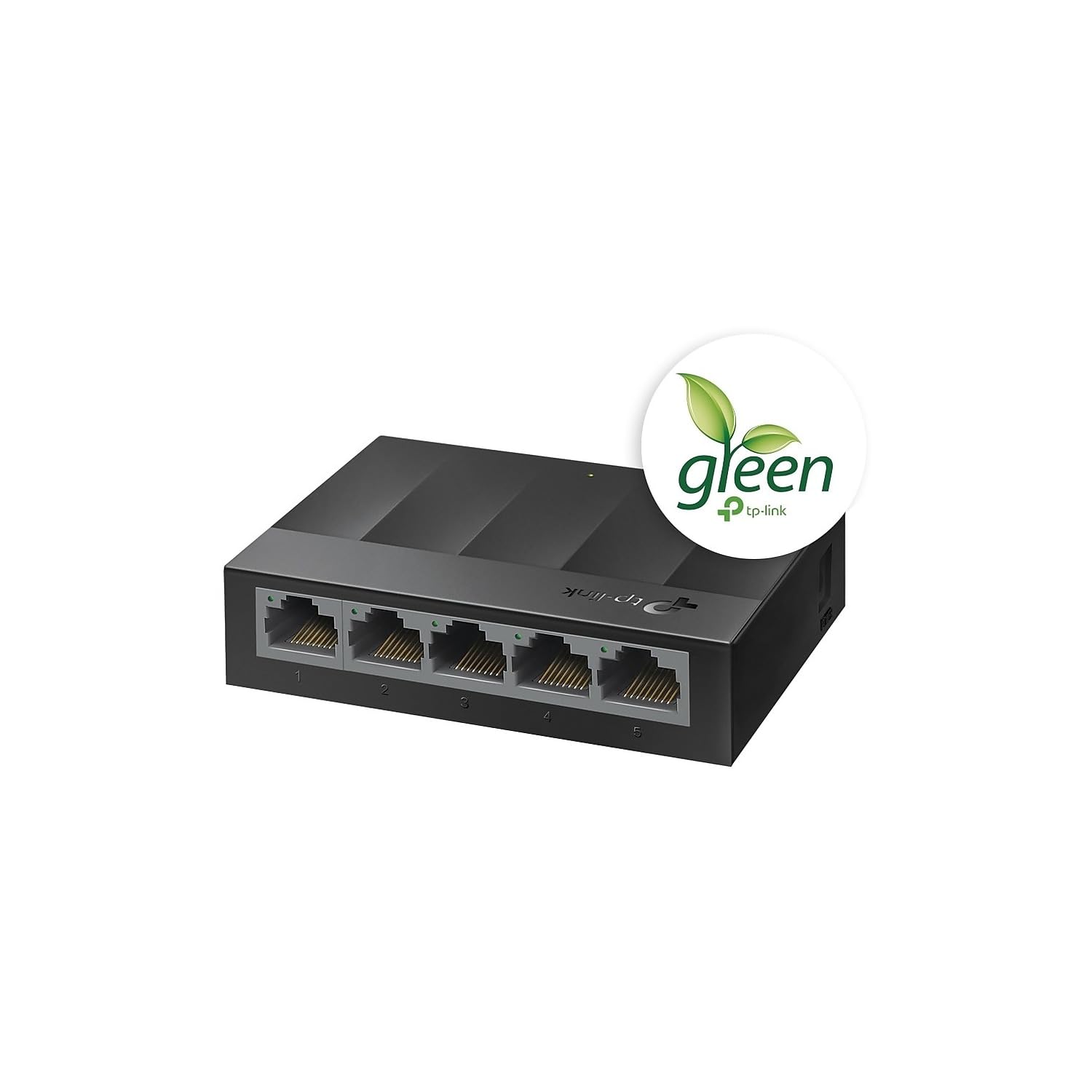 TP-Link Litewave 5 Port Gigabit Ethernet Switch | Desktop Ethernet Splitter | Plastic Case | Unshielded Network Switch | Plug & Play | Fanless Quiet | Unmanaged (LS1005G)