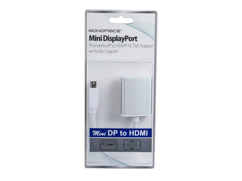 Monoprice Mini DisplayPort Thunderbolt to HDMI Active Adapter (109426)