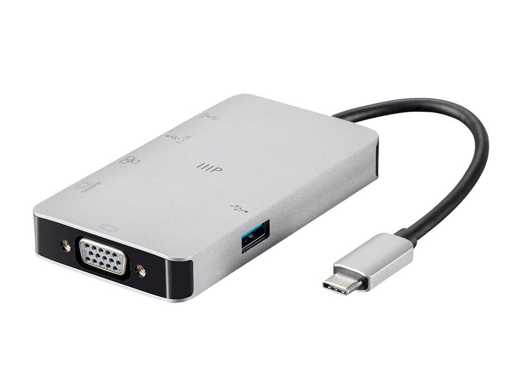 Monoprice 134184 USB-C to HDMI | (4k/60hz), Aluminum Alloy Shell, Nickel Plated Connector Adaptor - Consul Series