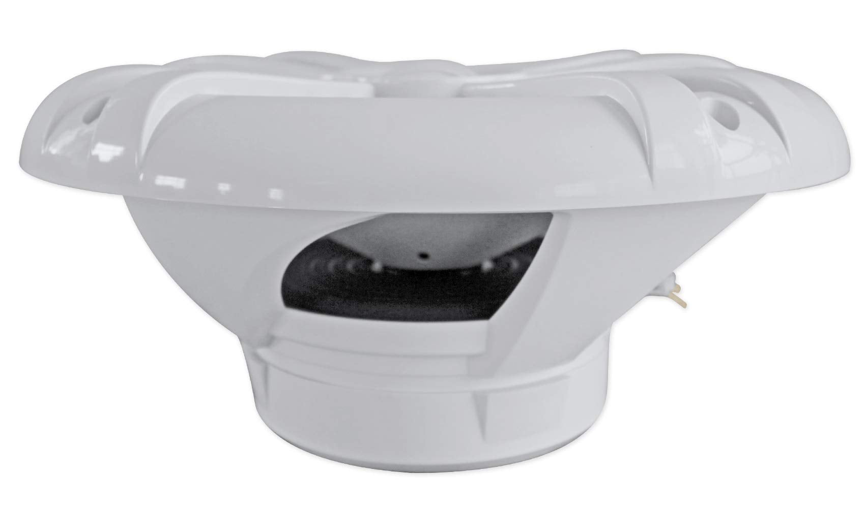 Rockville Rmsts69w Pair 1000W Waterproof Marine Boat Speakers 2-Way, White, 6 x 9"