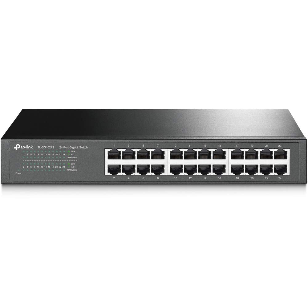 TP-Link 24-Port Gigabit Desktop/Rackmount Switch (TL-SG1024S)