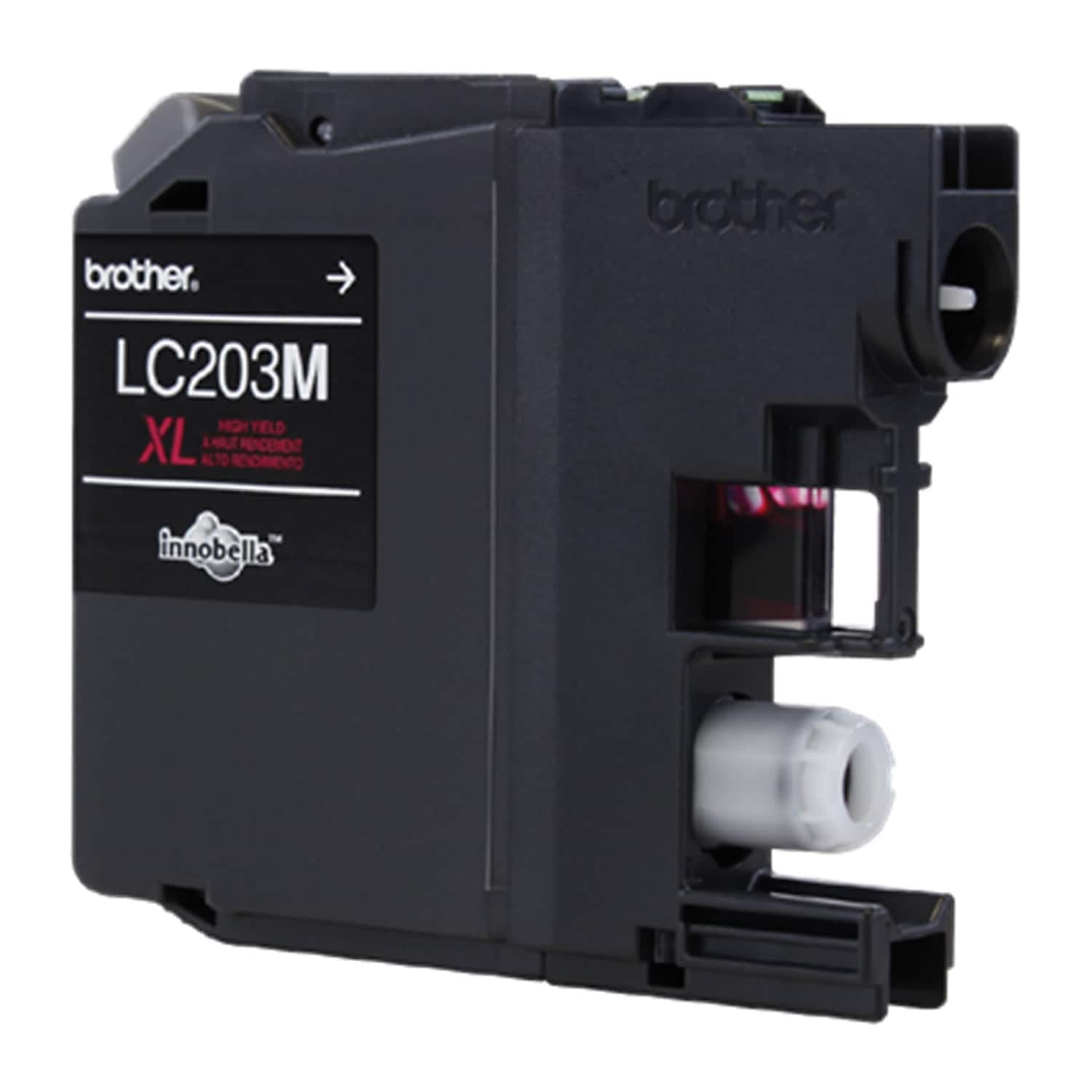 Brother Printer LC203M High Yield Ink Cartridge, Magenta, 550