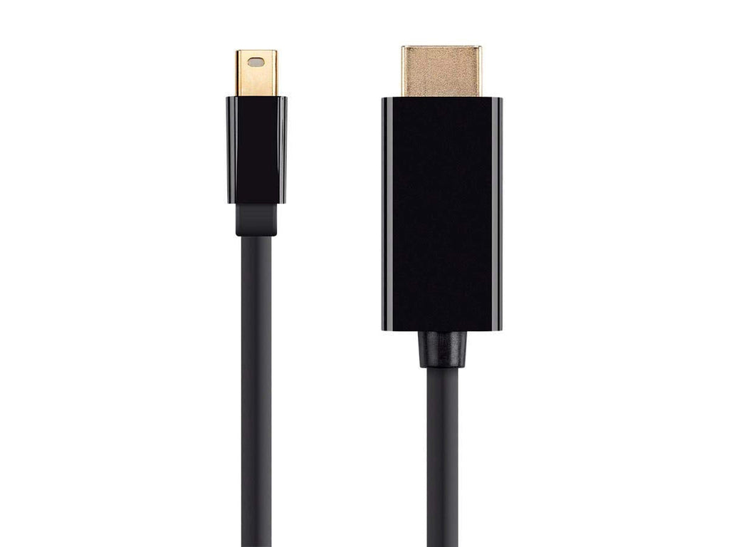 Monoprice 113368 Select Series Mini DisplayPort 1.2 to HDTV Cable, 3', Black