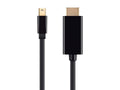 Monoprice 113368 Select Series Mini DisplayPort 1.2 to HDTV Cable, 3', Black