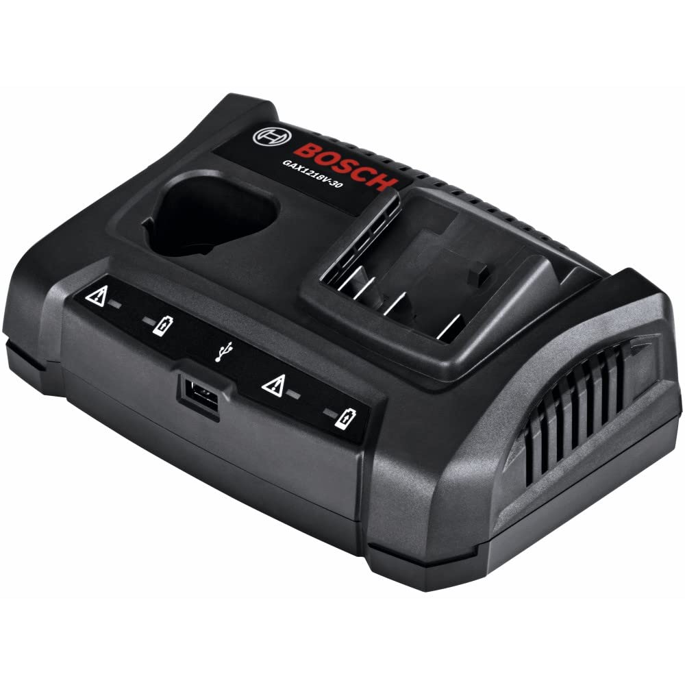 Bosch GAX1218V-30 18V/12V Dual-Bay Battery Charger