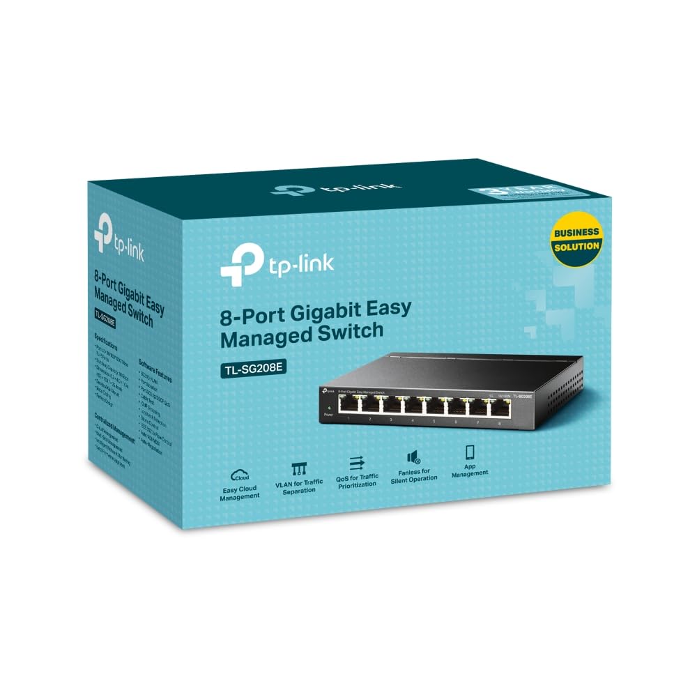 8-Port Gigabit Easy Managed Switch