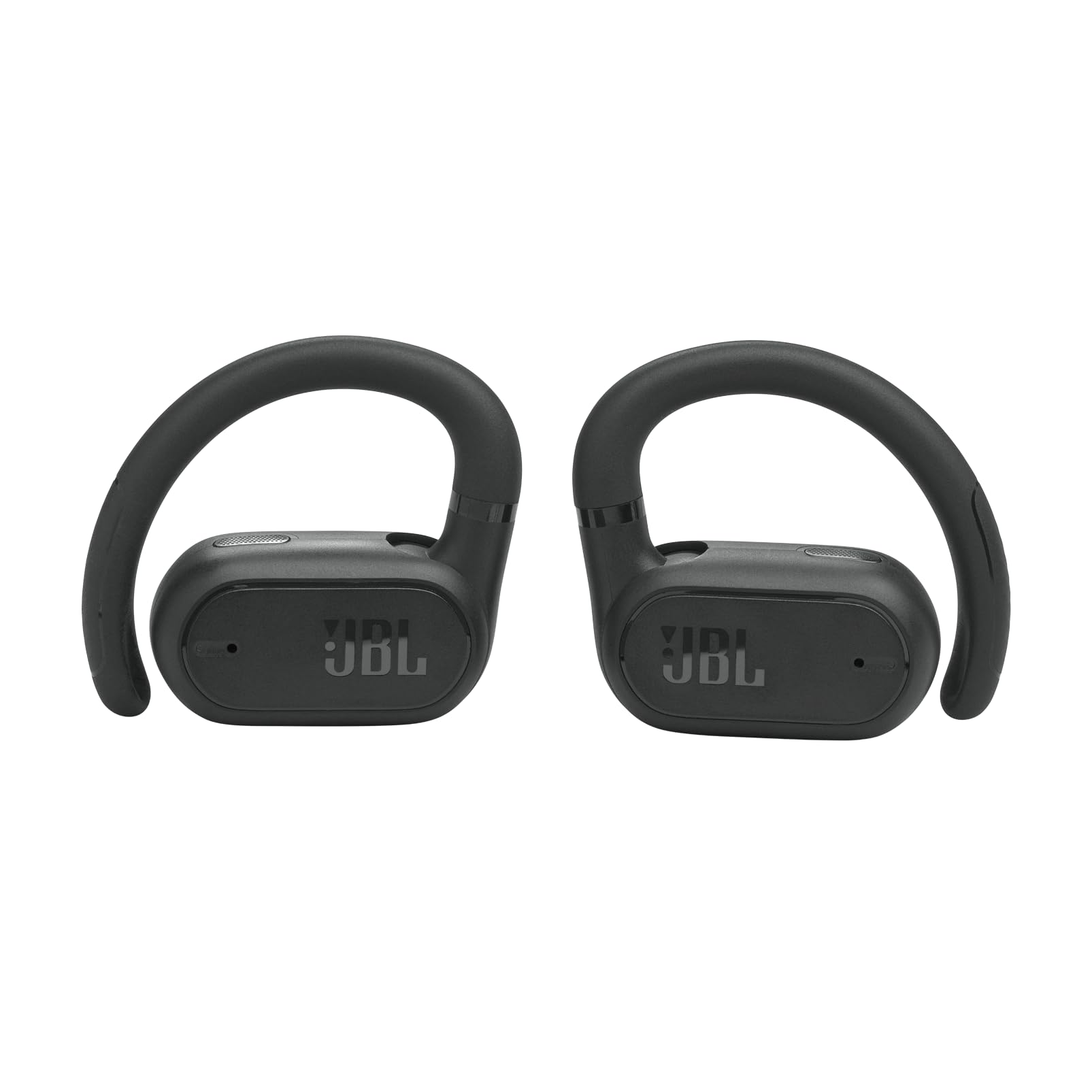 JBL SoundGear Sense - True Wireless Open-Ear Headphones, JBL OpenSound Technology, Splash and dust Resistant, 4 mics for Crisp, Clear Calls, Up to 24 Hours of Battery Life, Plus Speed Charge (Black)