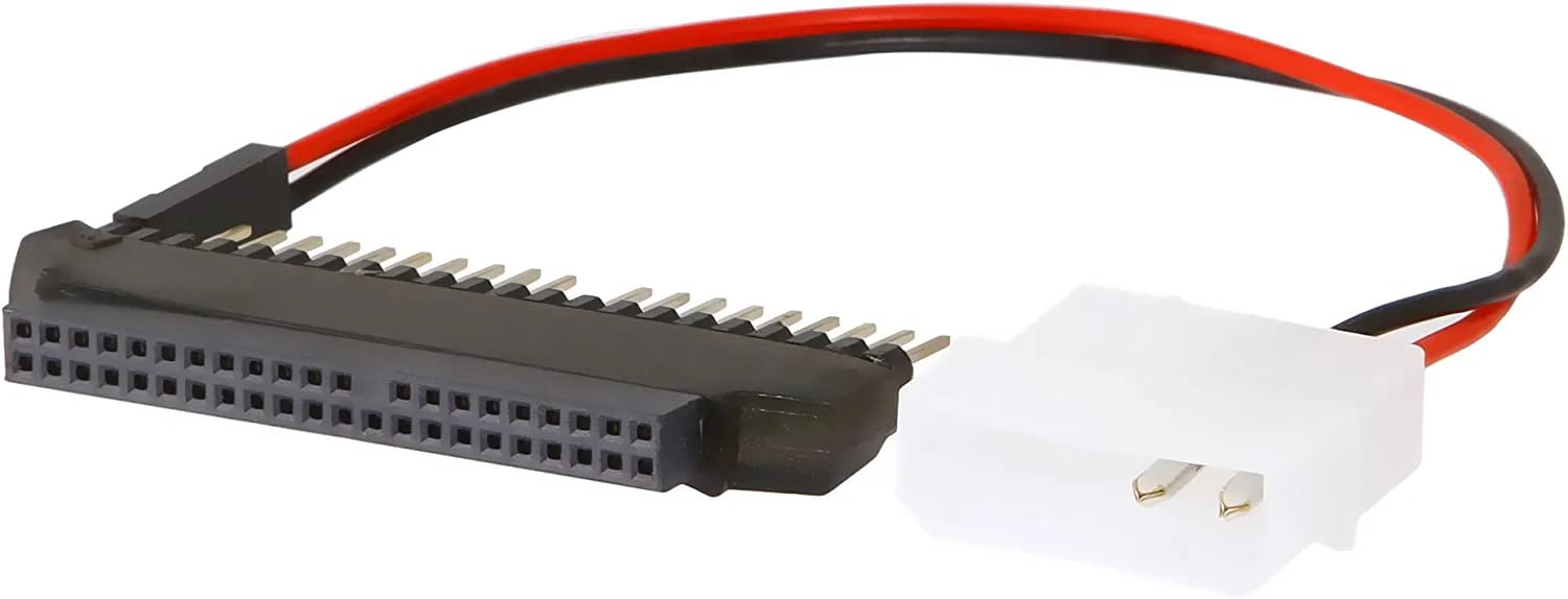 Sabrent 2.5/3.5" Adapter - 44-pin, 40-pin, Male/Female, IDE/SATA, Nickel, Black, White)