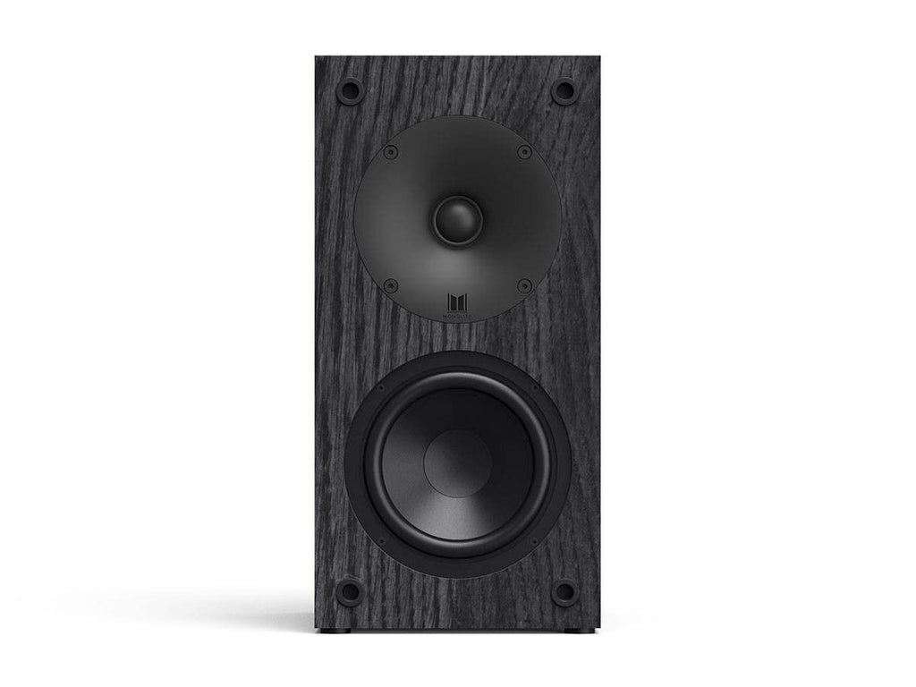Monolith B4 Bookshelf Speaker (Each) Powerful Woofers, Punchy Bass, High Performance Audio, for Home Theater System - Audition Series