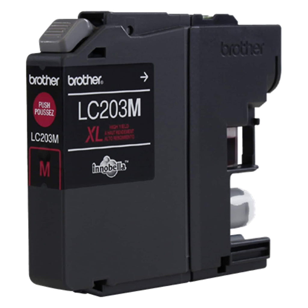 Brother Printer LC203M High Yield Ink Cartridge, Magenta, 550
