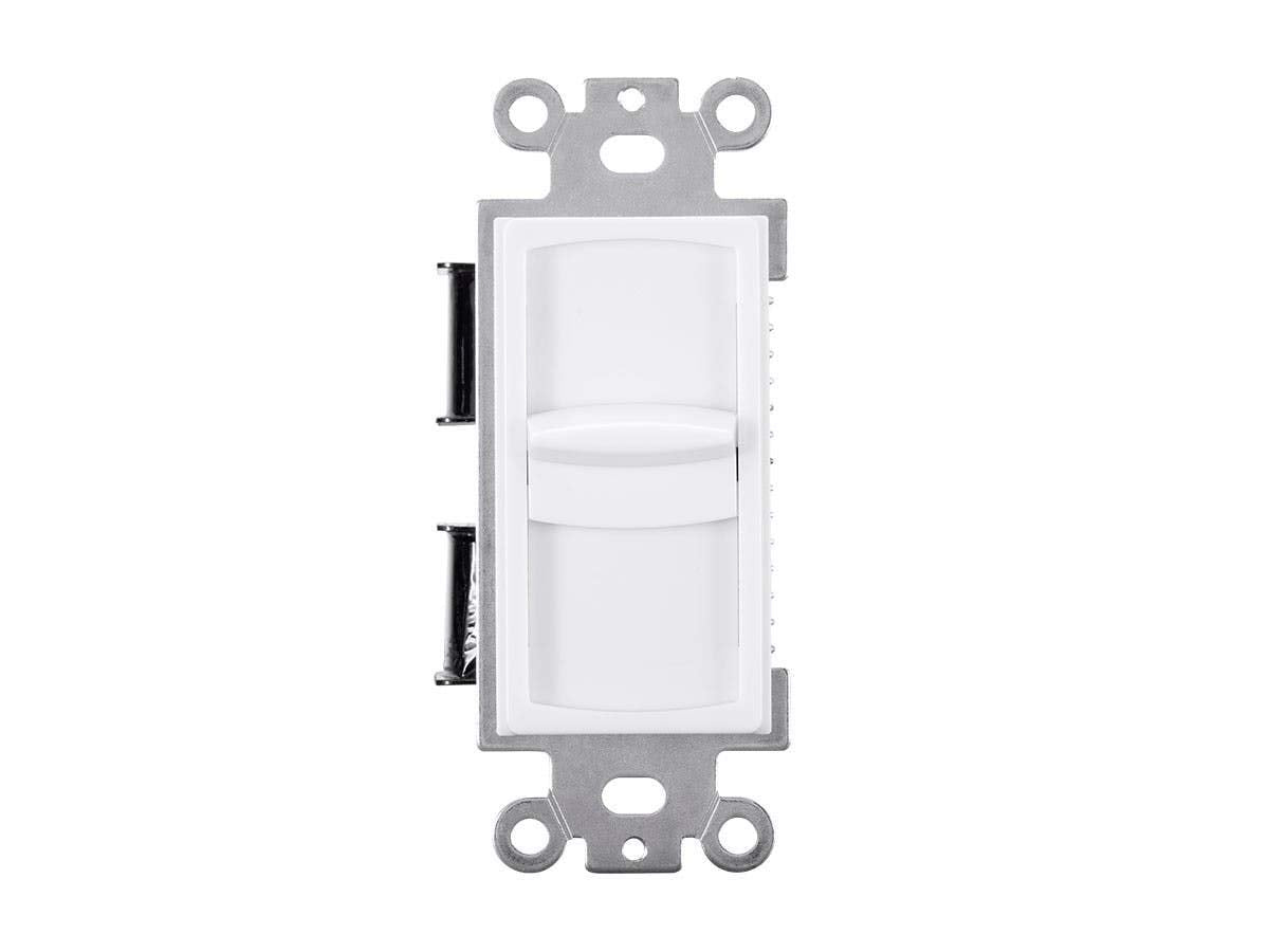 Monoprice 100-Watt Slider Impedance Matching Speaker Volume Control with Color Kit, Connect Multiple Speaker Pairs to a Single Power Amplifier or Receiver