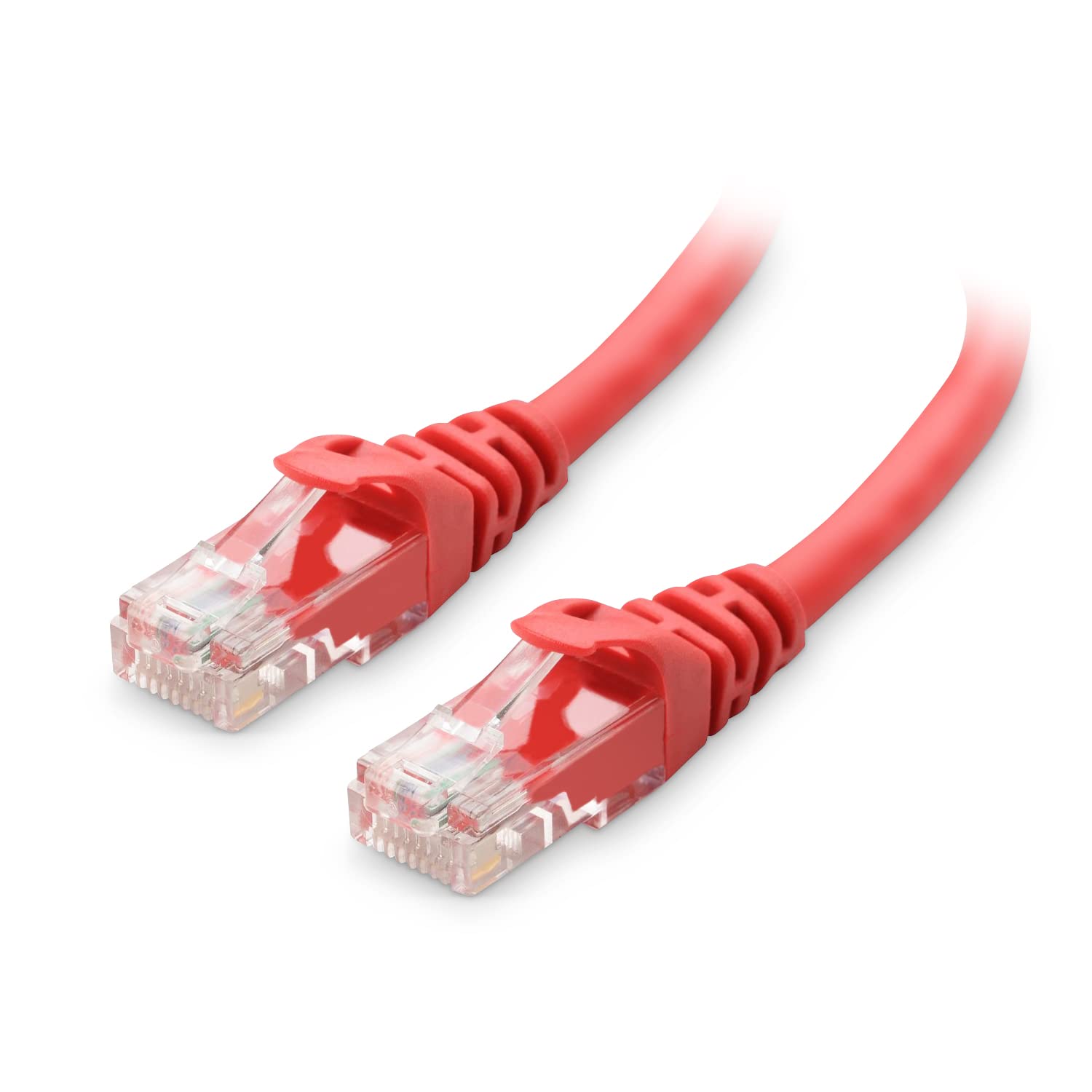 Cable Matters 10Gbps Snagless Long Cat 6 Ethernet Cable - 100ft, Cat 6 Cable, Cat6 Cord, Ethernet Cord, Red