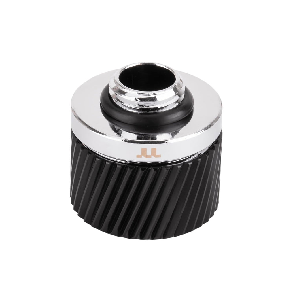 Thermaltake Pacific SF Hard Tube 16mm OD Compression Silver Black/DIY LCS/Fittings CL-W389-CA16BL-A