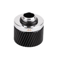 Thermaltake Pacific SF Hard Tube 16mm OD Compression Silver Black/DIY LCS/Fittings CL-W389-CA16BL-A