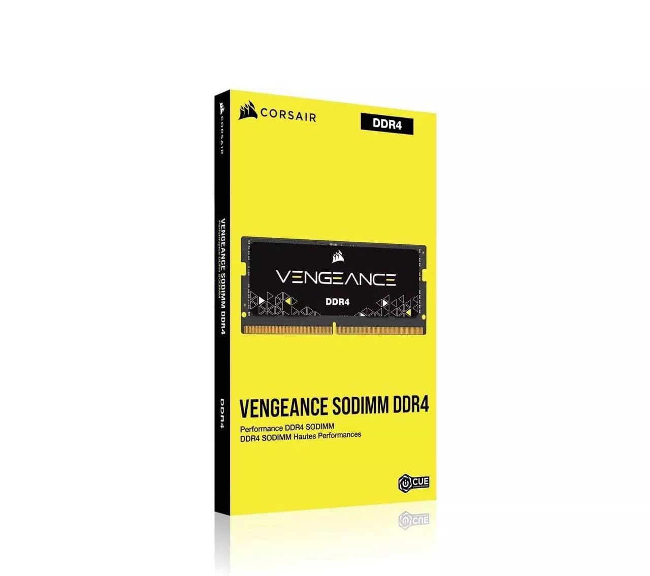 CORSAIR VENGEANCE SODIMM DDR4 RAM 16GB (1x16GB) Up to 3200MHz CL22-22-22-53 1.2V Intel AMD Laptop Notebook Memory - Black (CMSX16GX4M1A3200C22)