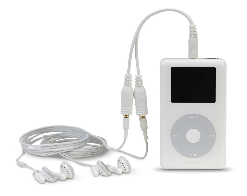 Belkin Speaker and Headphone Splitter, Standard, White